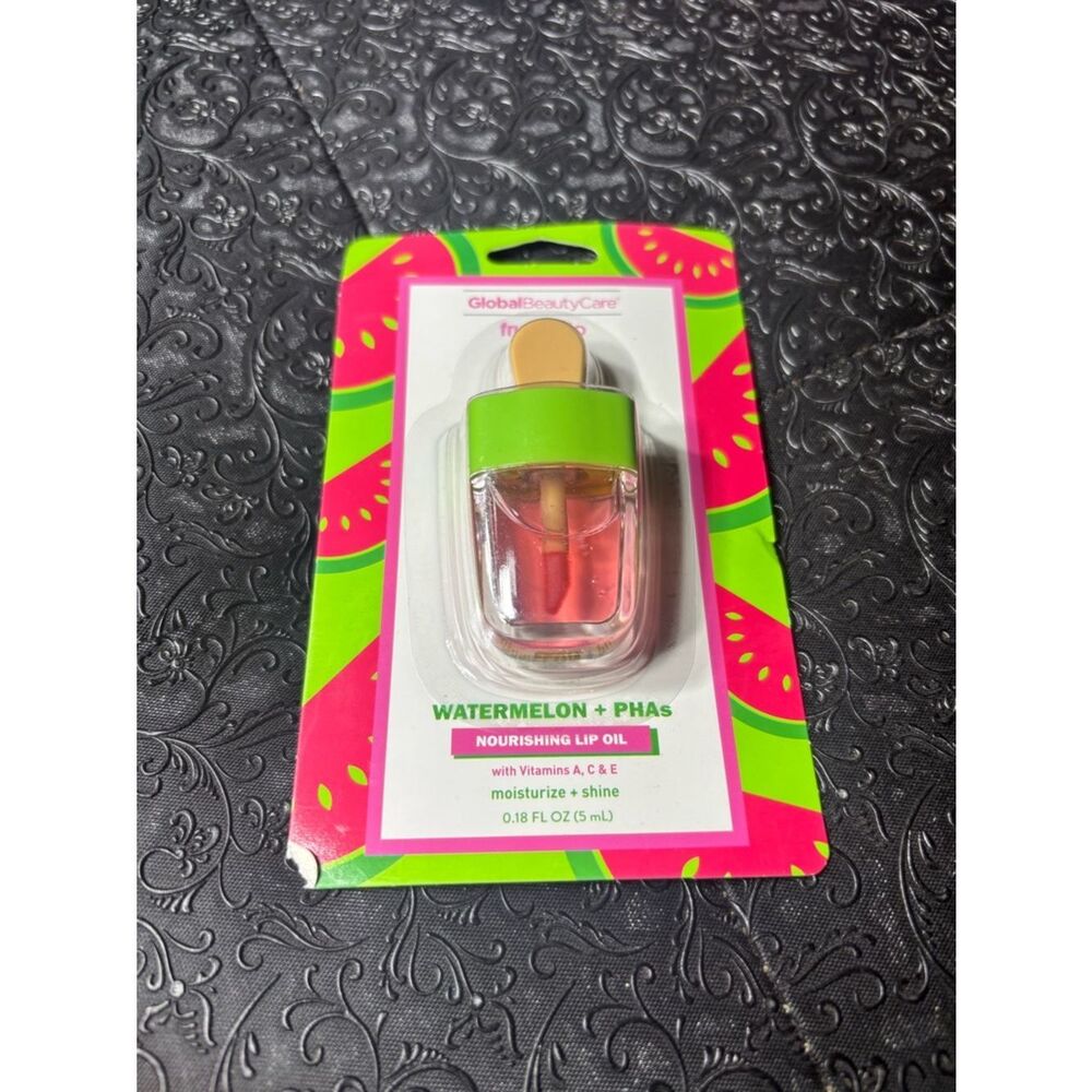 New GlobalBeautyCare Watermelon Nourishing Lip Oil